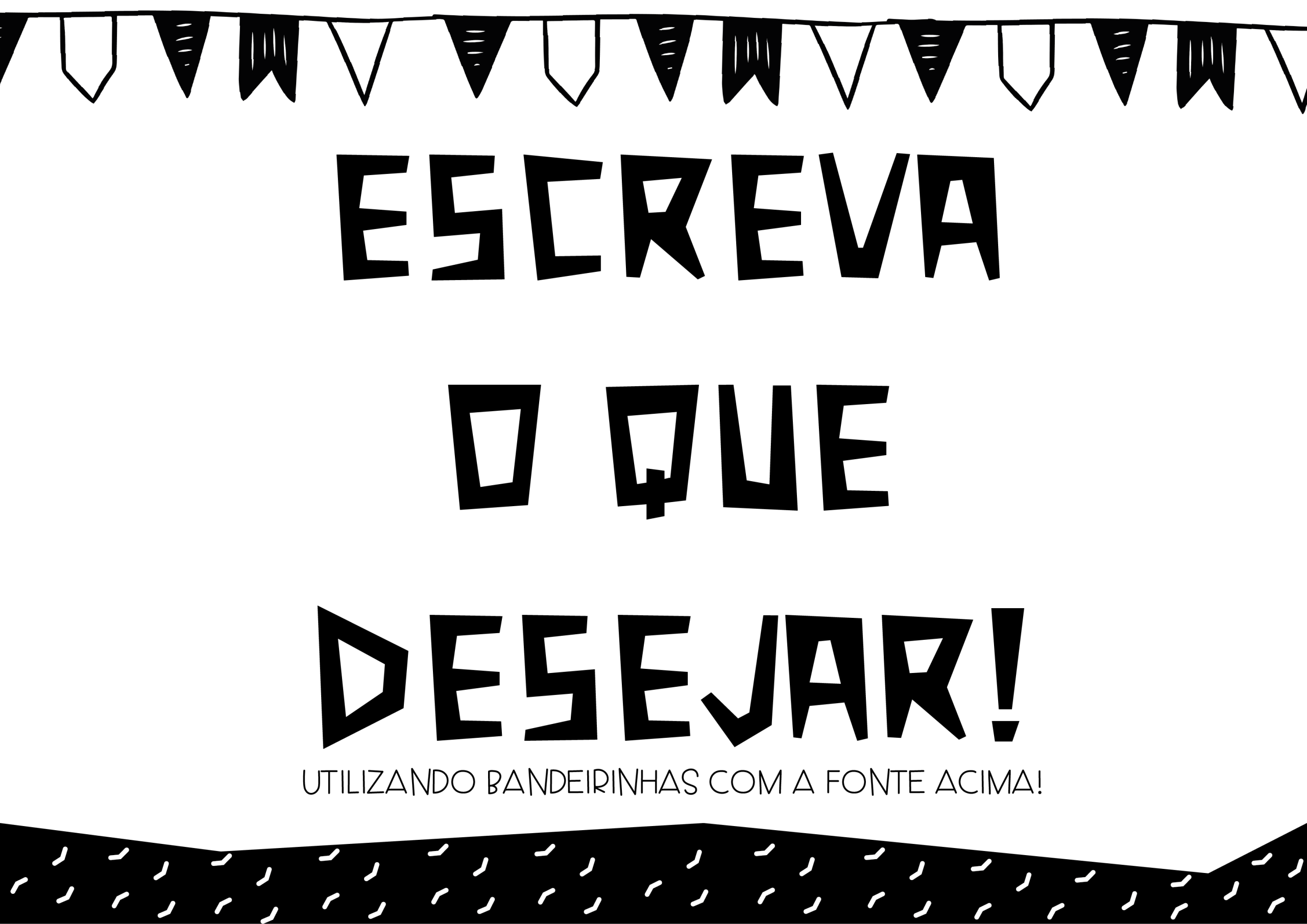 BANDEIRINHAS VERSÁTEIS