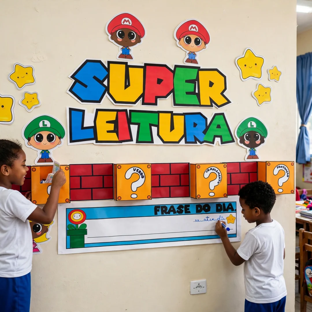 Super frase do dia - Painel Interativo Formação de Frases