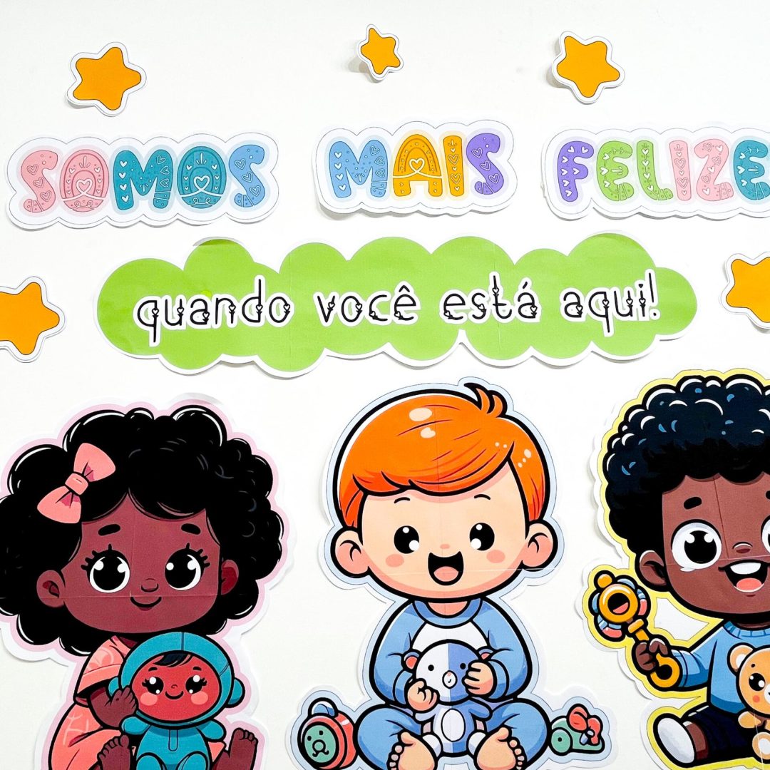 PAINEL VOLTA ÀS AULAS - BEBÊS FOFOS